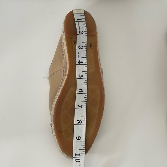 Chanel Espadrilles 14B Beige & black leather size 38 - Picture 11 of 12